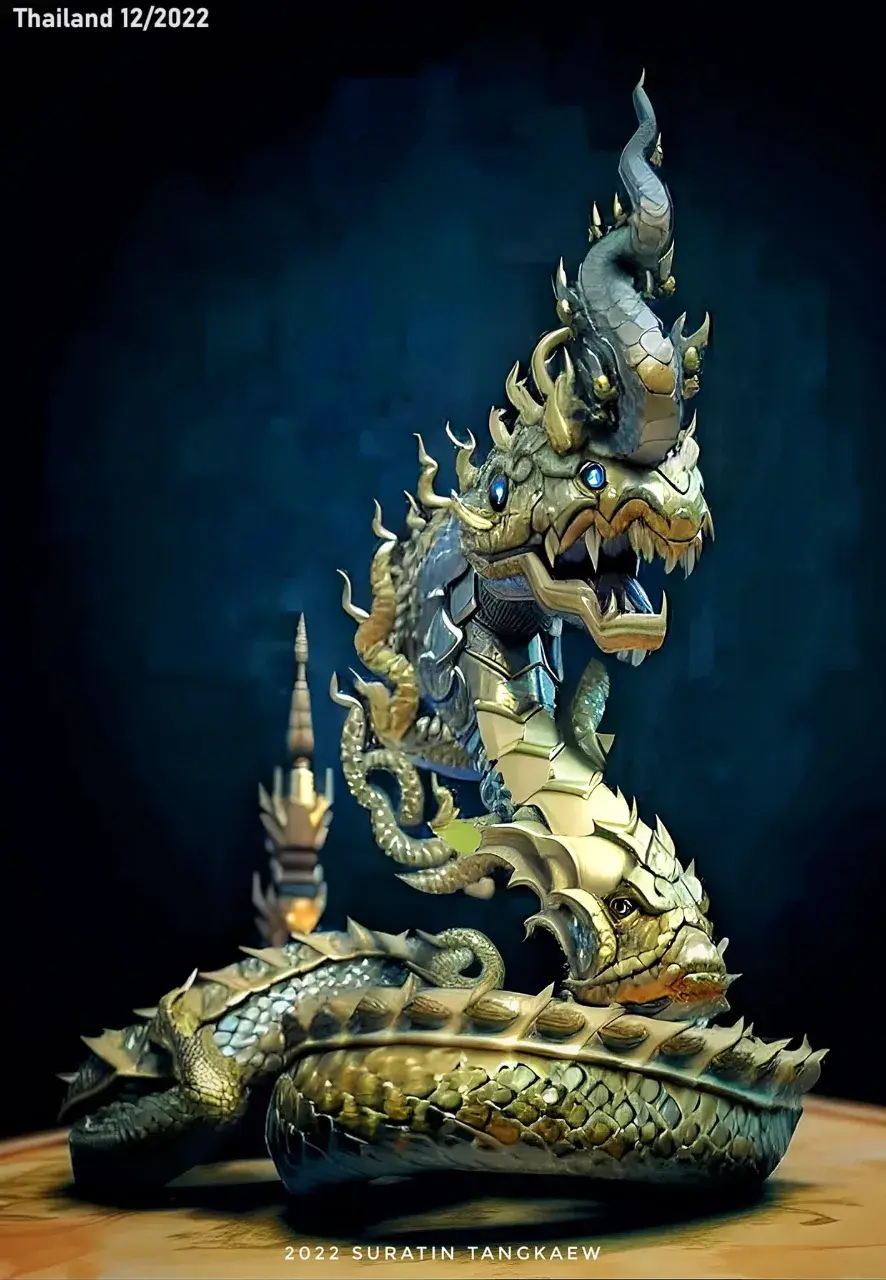 AI Arts of Thai Naga 🇹🇭