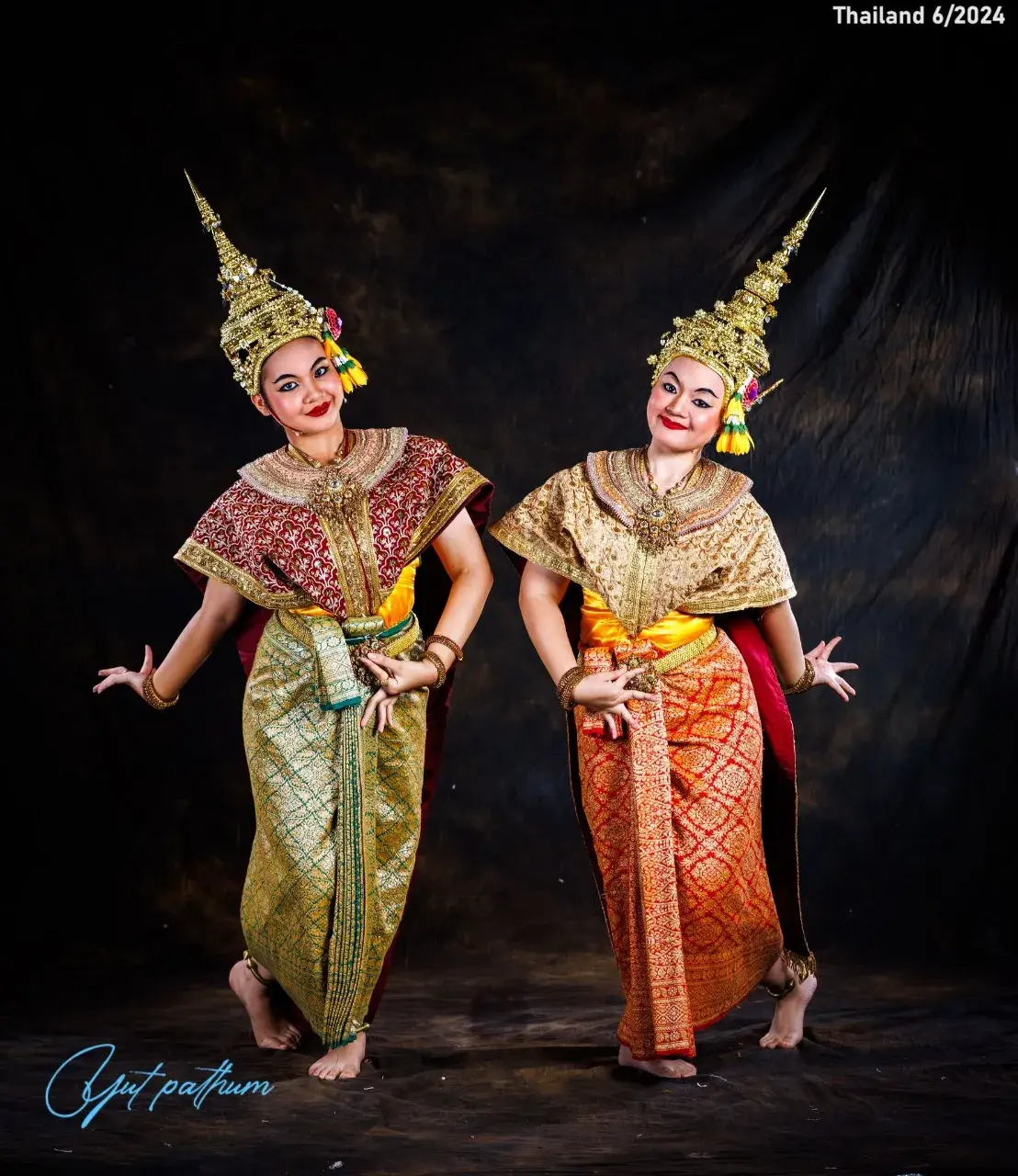 Young Thai Khon Dancers 🇹🇭