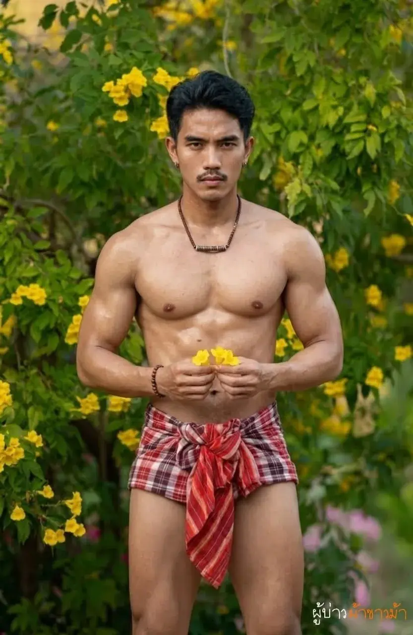 ผู้บ่าวผ้าขาวม้า