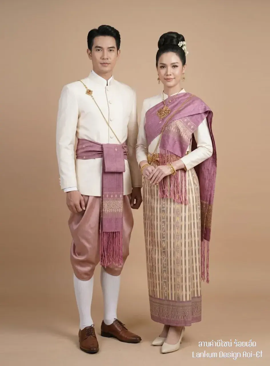 THAILAND 🇹🇭 | I-San Wedding Dress: ชุดแต่งงานอีสาน🌿