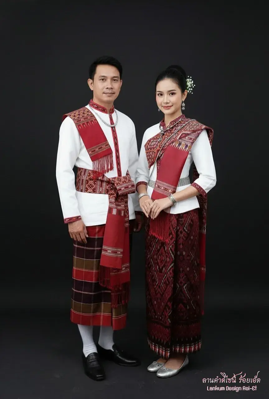 THAILAND 🇹🇭 | I-San Wedding Dress: ชุดแต่งงานอีสาน🌿