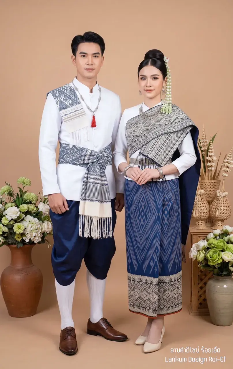 THAILAND 🇹🇭 | I-San Wedding Dress: ชุดแต่งงานอีสาน🌿