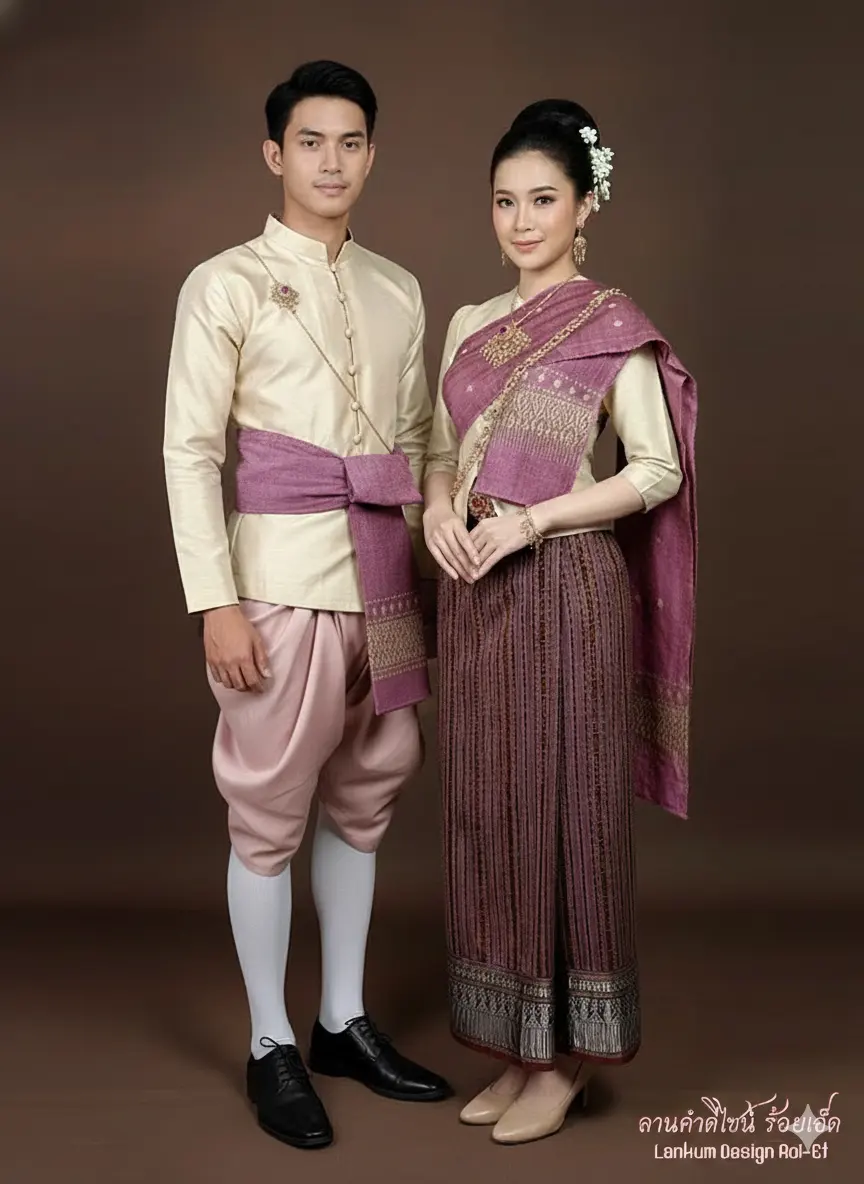 THAILAND 🇹🇭 | I-San Wedding Dress: ชุดแต่งงานอีสาน🌿