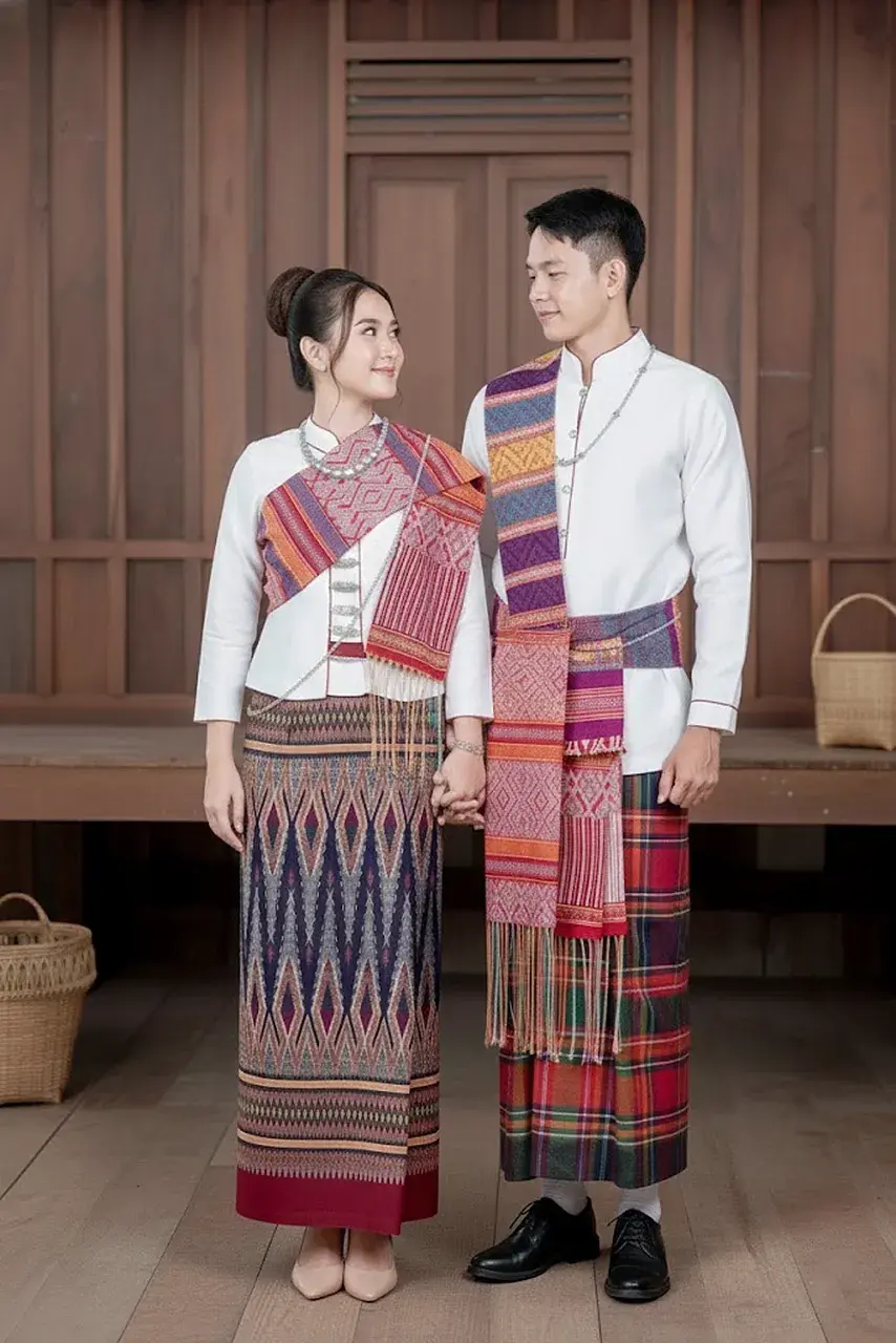 THAILAND 🇹🇭 | I-San Wedding Dress: ชุดแต่งงานอีสาน🌿