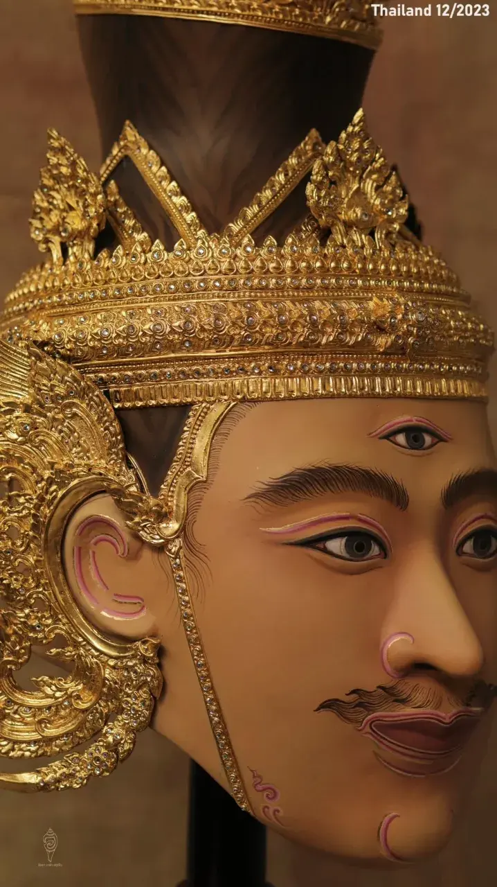 Hermit Tafai Thai Khon Mask 🇹🇭