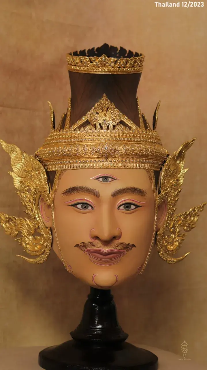 Hermit Tafai Thai Khon Mask 🇹🇭