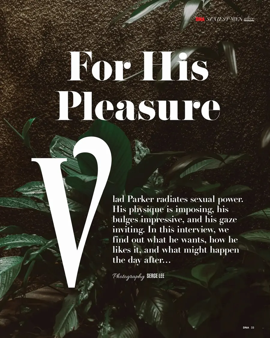 Vlad Parker @ DNA Magazine issue 320 September 2026