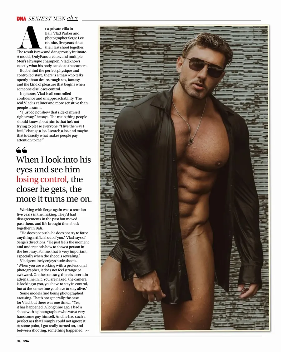 Vlad Parker @ DNA Magazine issue 320 September 2026