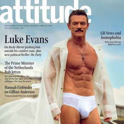 Luke Evans @ Attitude UK September-October 2026