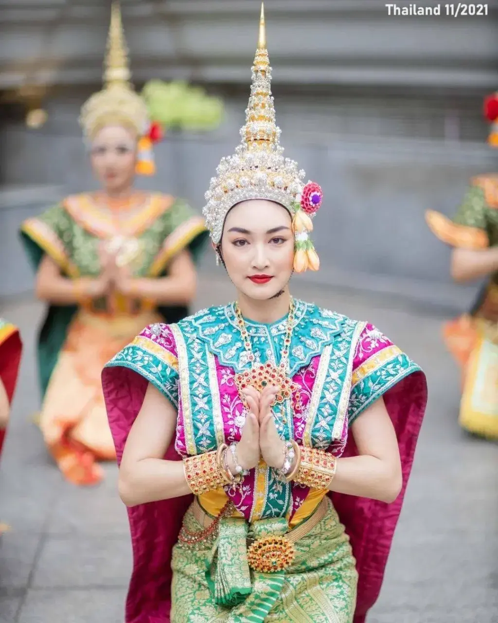 Pancake Khemanit Performs Thai Classical Dance 🇹🇭