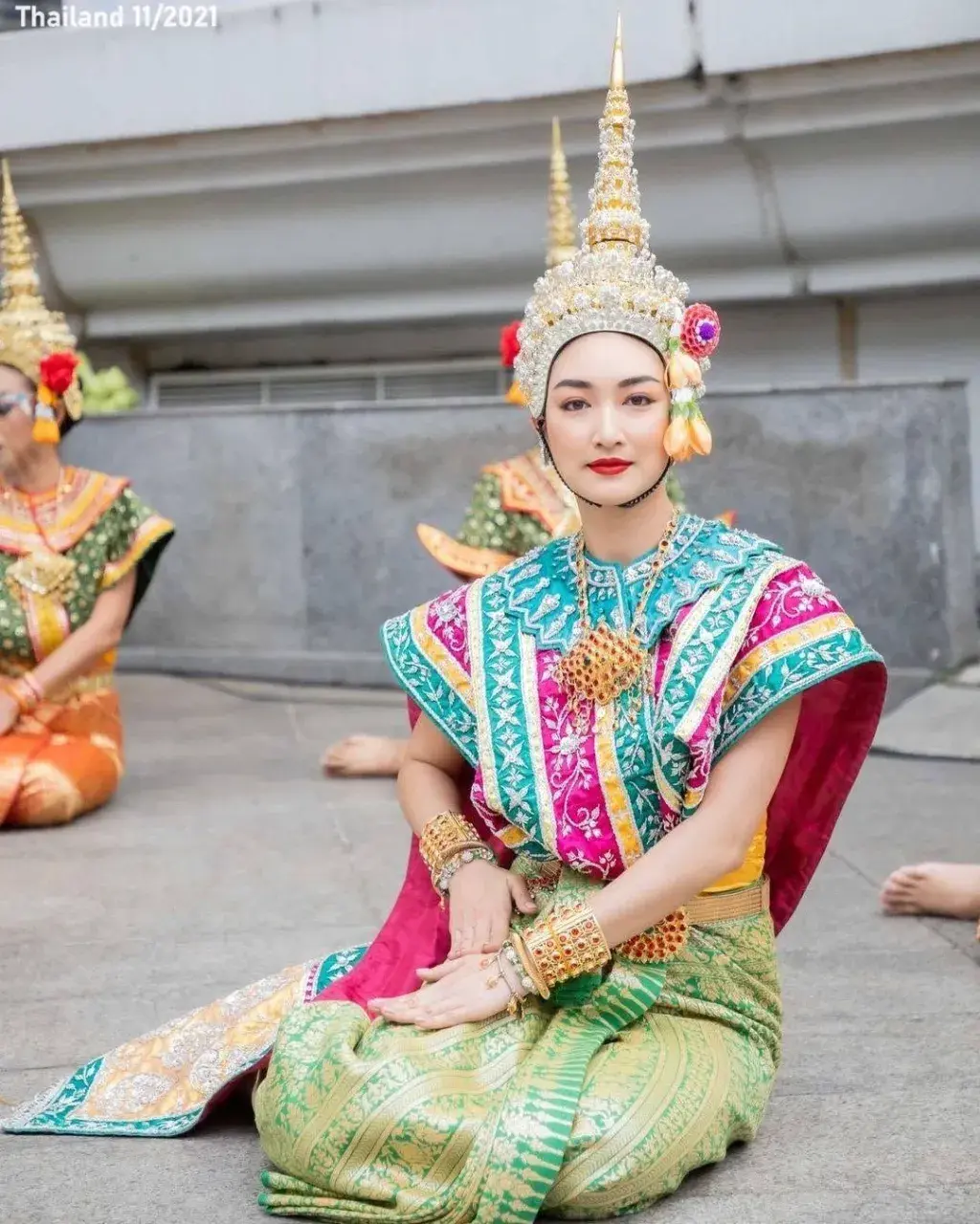 Pancake Khemanit Performs Thai Classical Dance 🇹🇭