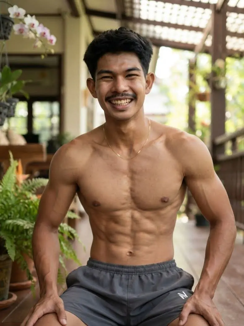 หนุ่มหล่อๆร่างล่ำๆAi