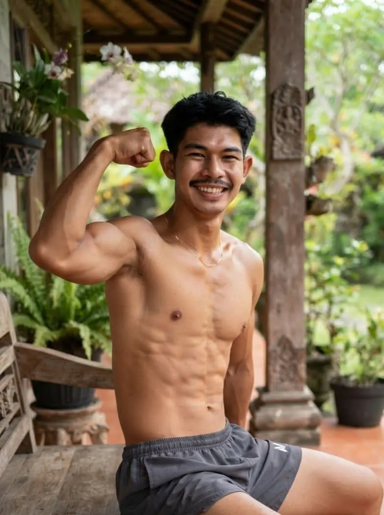 หนุ่มหล่อๆร่างล่ำๆAi