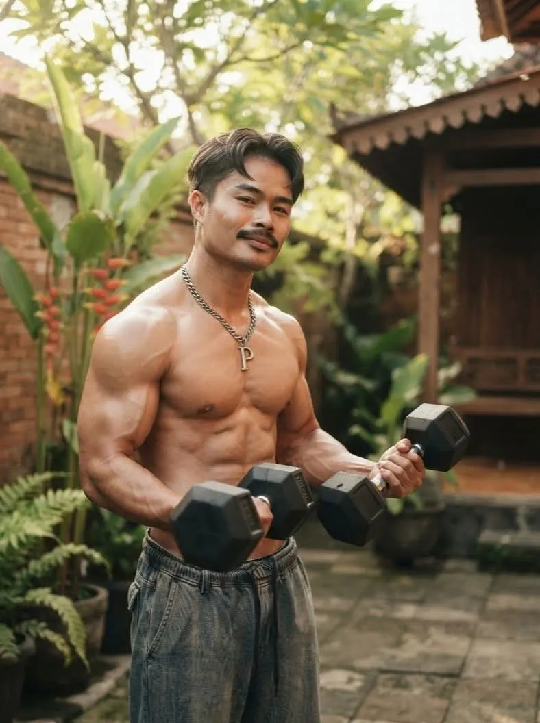 หนุ่มหล่อๆร่างล่ำๆAi