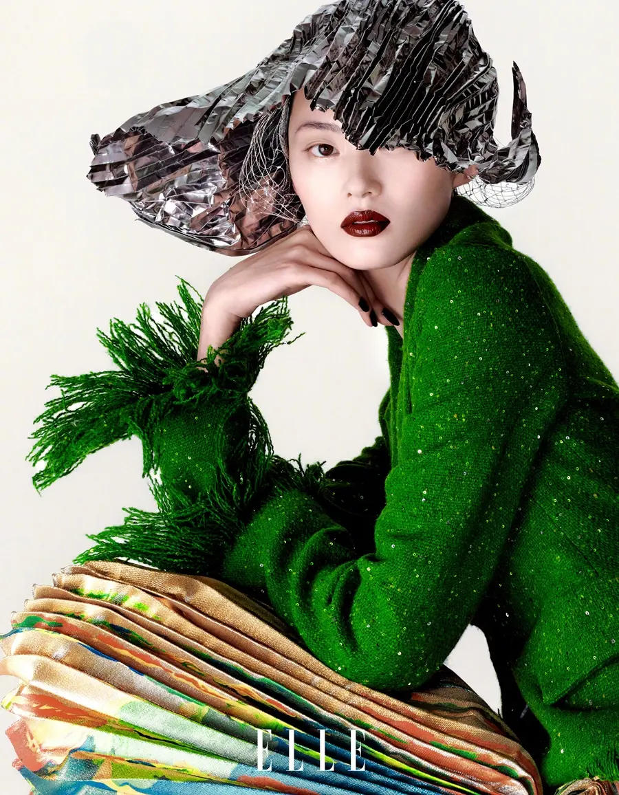 He Cong @ ELLE China October 2026