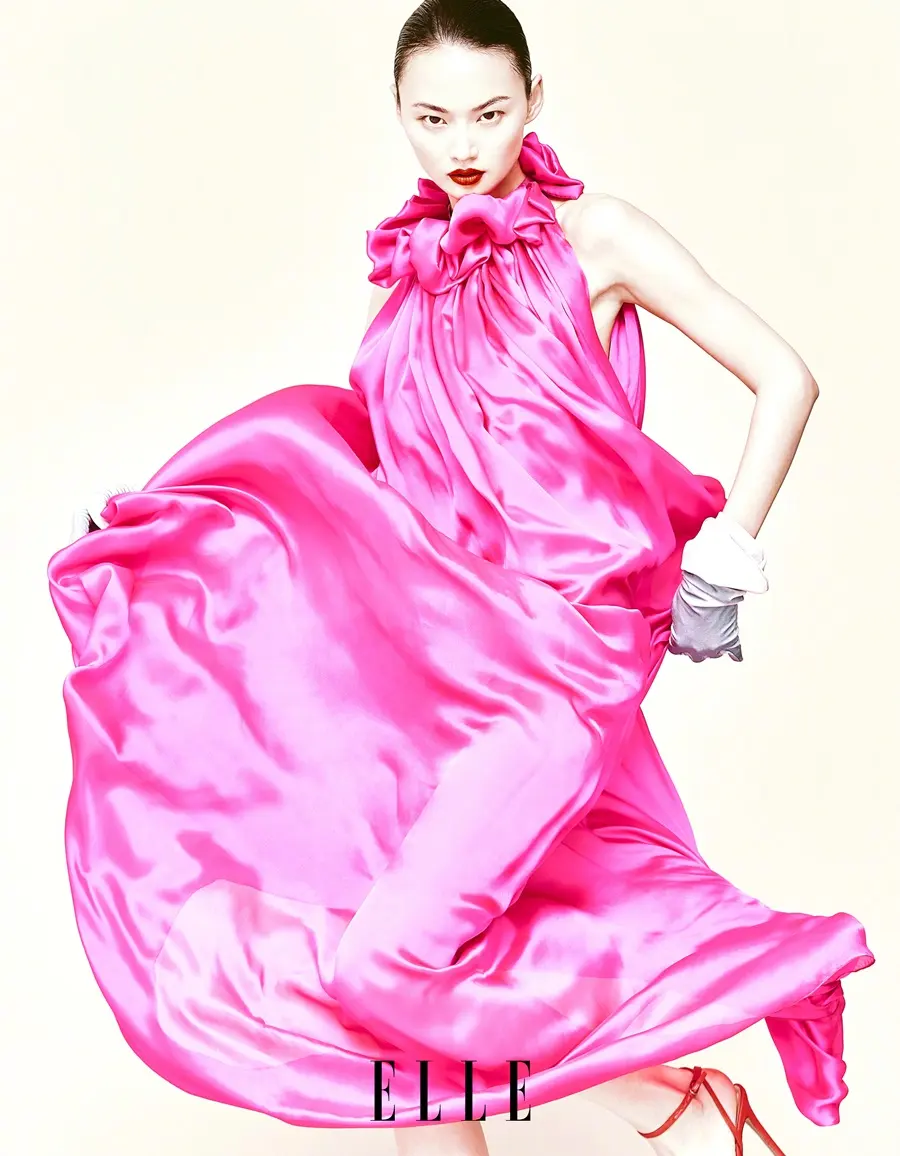 He Cong @ ELLE China October 2026