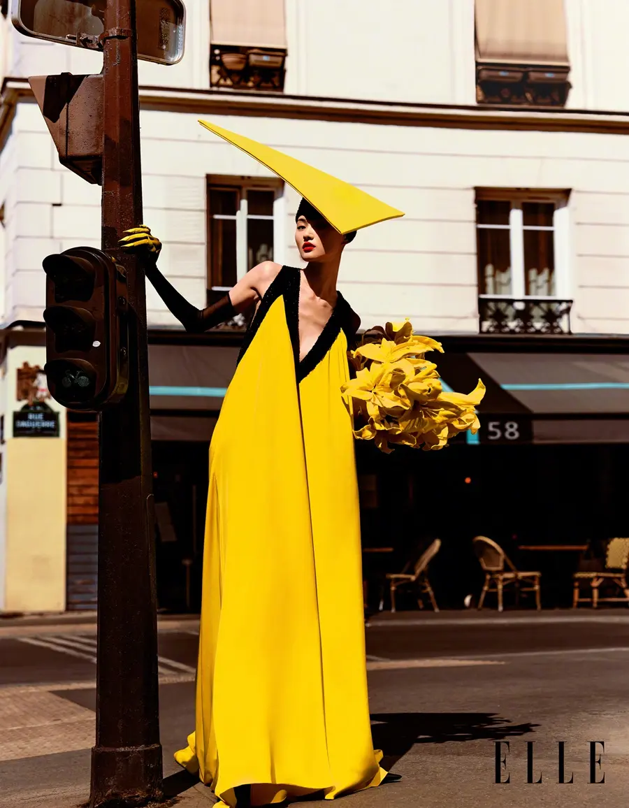 He Cong @ ELLE China October 2026