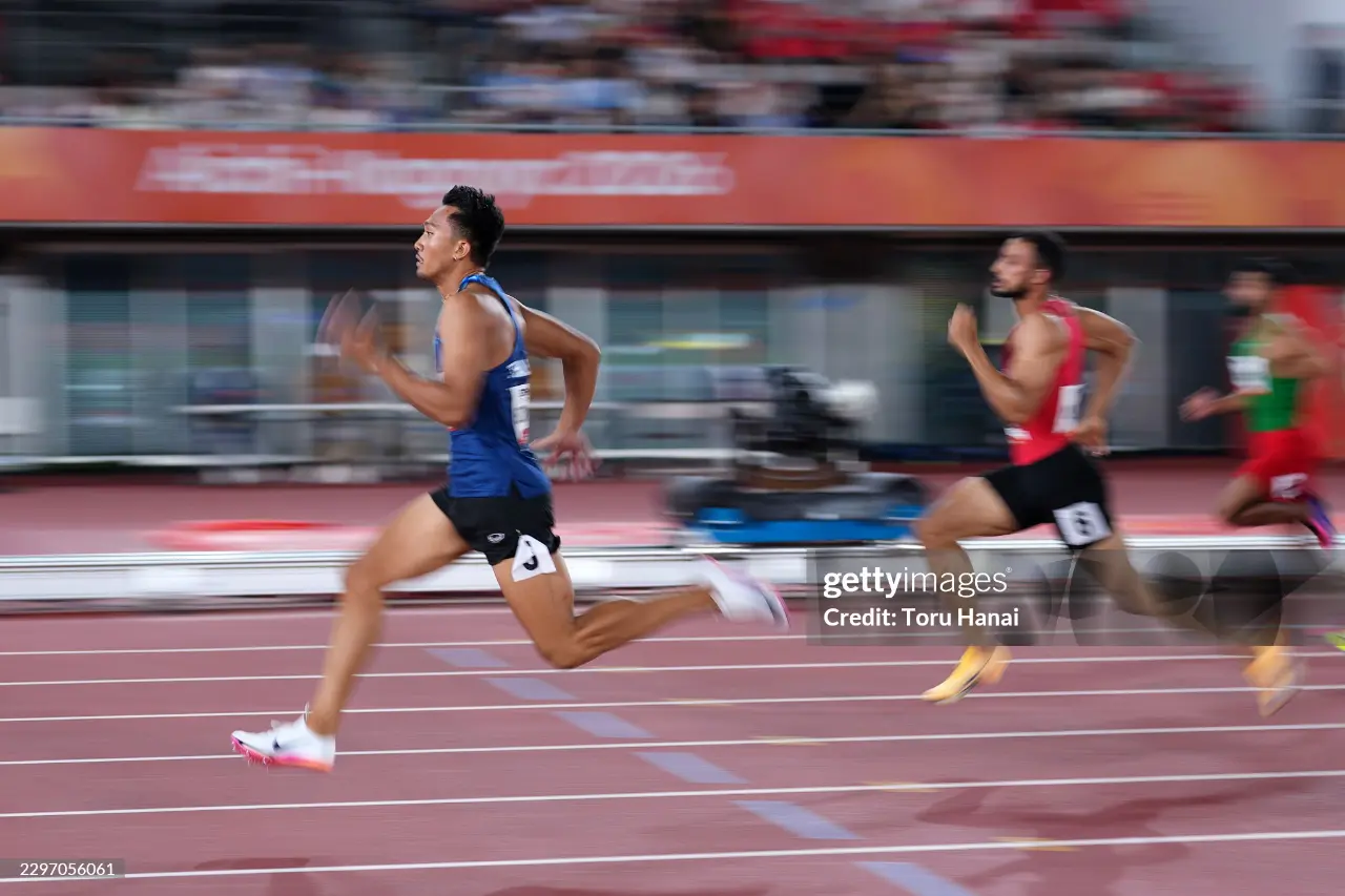 Puripol Boonson — Asia's next sprint star.