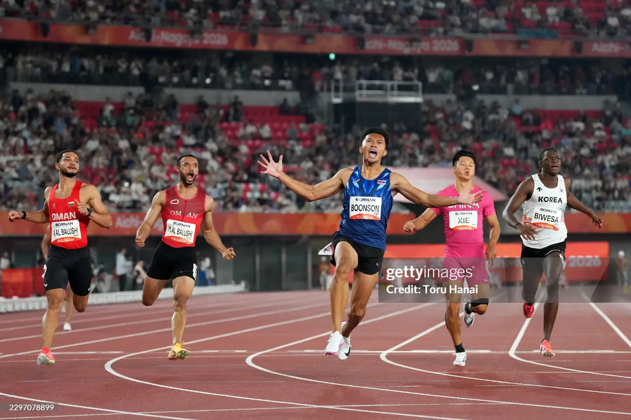 Puripol Boonson — Asia's next sprint star.