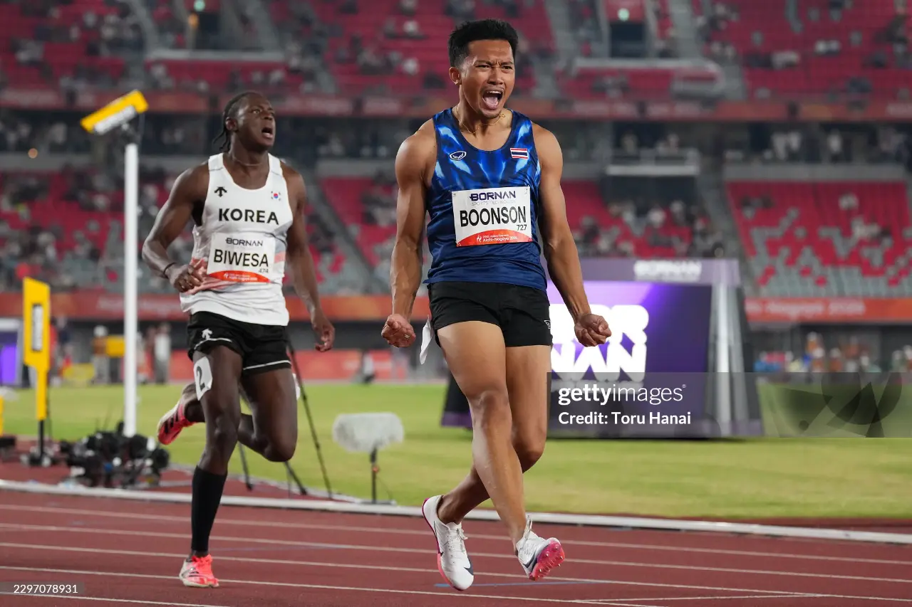 Puripol Boonson — Asia's next sprint star.