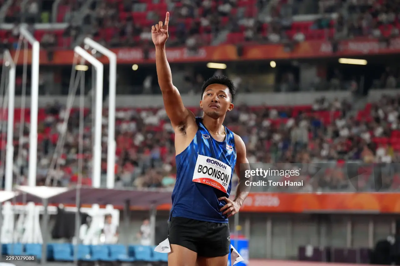 Puripol Boonson — Asia's next sprint star.