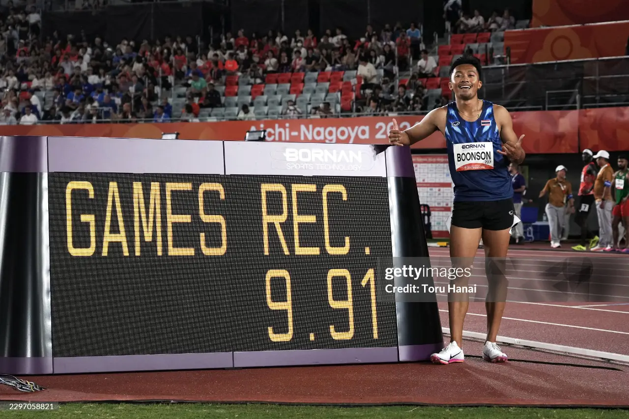 Puripol Boonson — Asia's next sprint star.