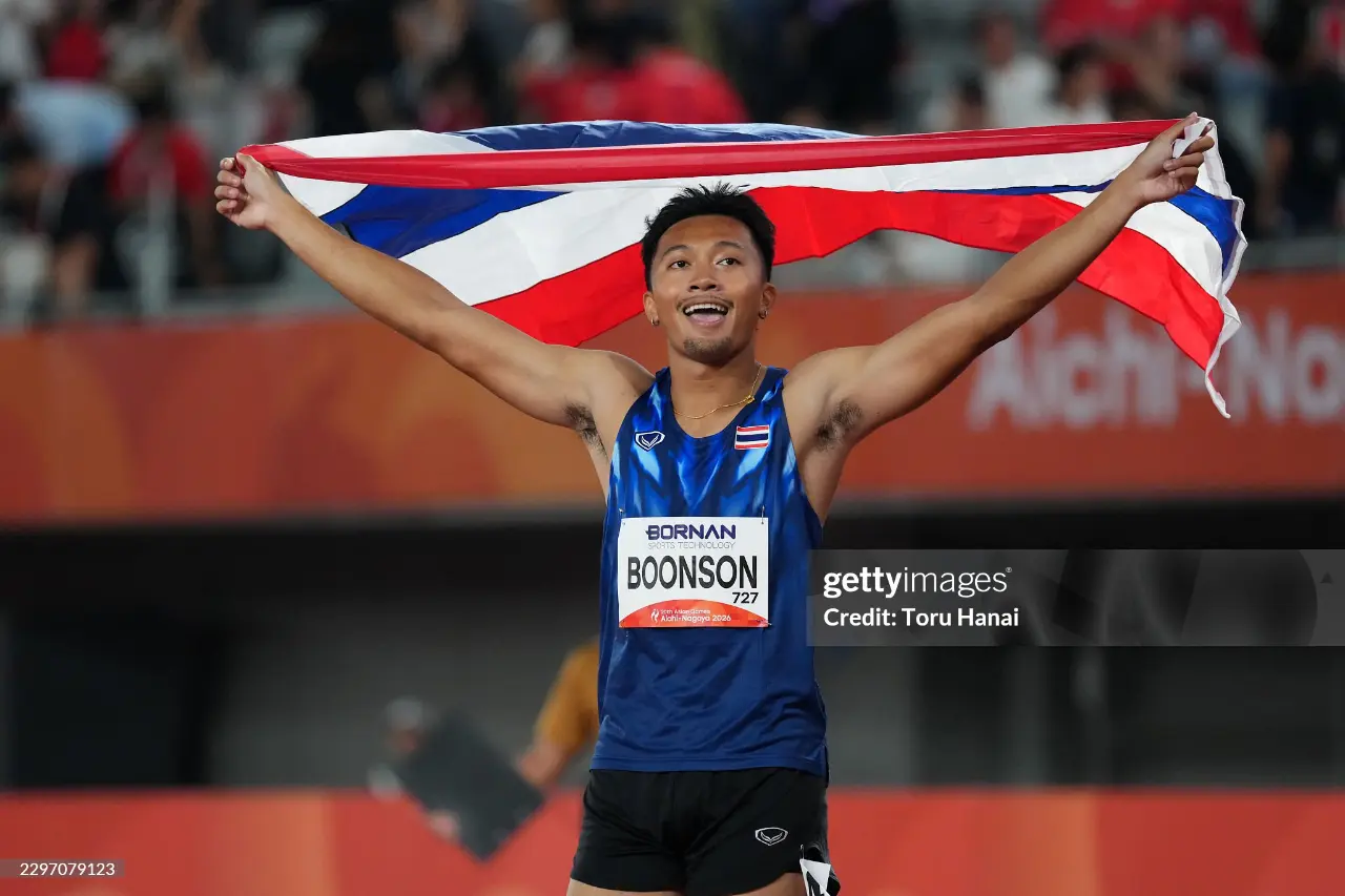 Puripol Boonson — Asia's next sprint star.