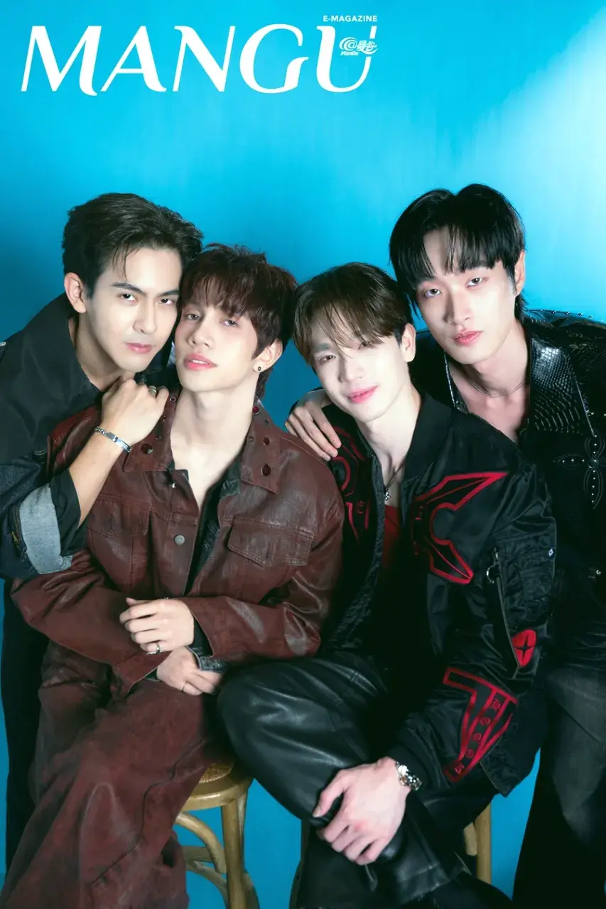 บอส ภัทการต์, ตงตง กฤษกร, เต้ย พงศกร & ภูมิ ชวัลวัฒน์ @ ManGu Magazine issue 336 September 2026