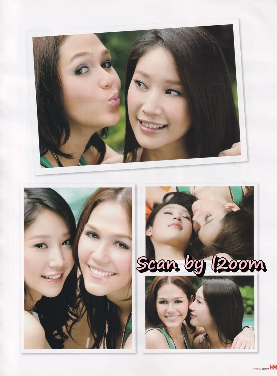 (วันวาน) ชมพู่ อารยา & แตงโม ภัทรธิดา @ นิตยสาร Oops! ปีที่ 2 ฉบับที่ 33 ปักษ์แรก มีนาคม 2549