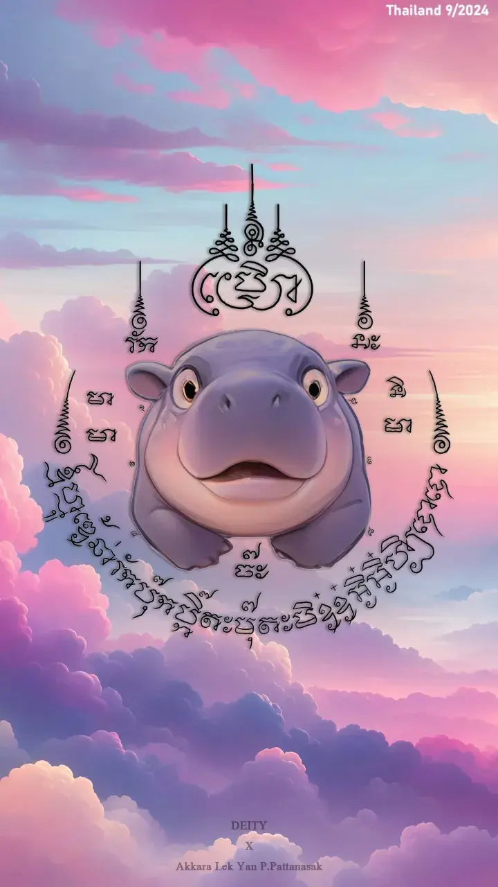 Thai Yantra: Yant Moo Deng 🇹🇭