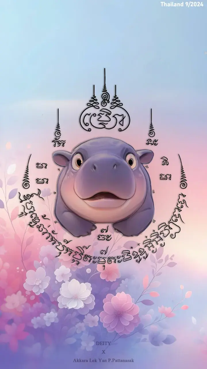 Thai Yantra: Yant Moo Deng 🇹🇭