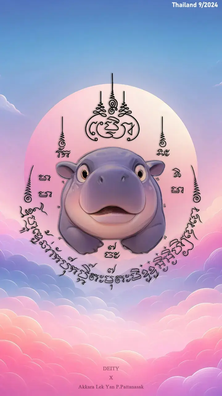 Thai Yantra: Yant Moo Deng 🇹🇭