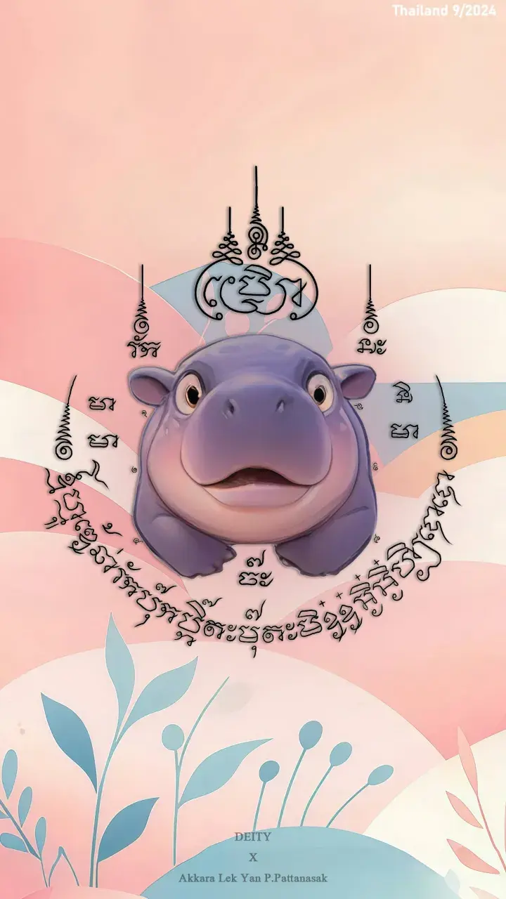 Thai Yantra: Yant Moo Deng 🇹🇭