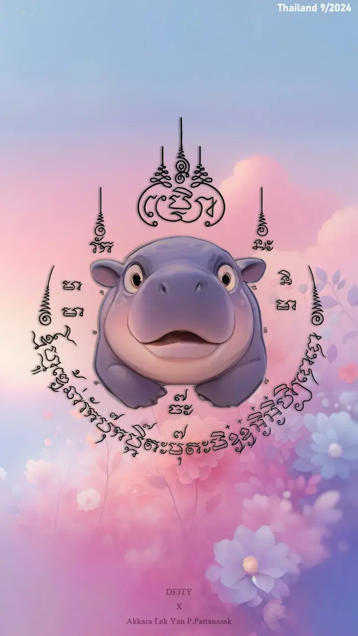 Thai Yantra: Yant Moo Deng 🇹🇭