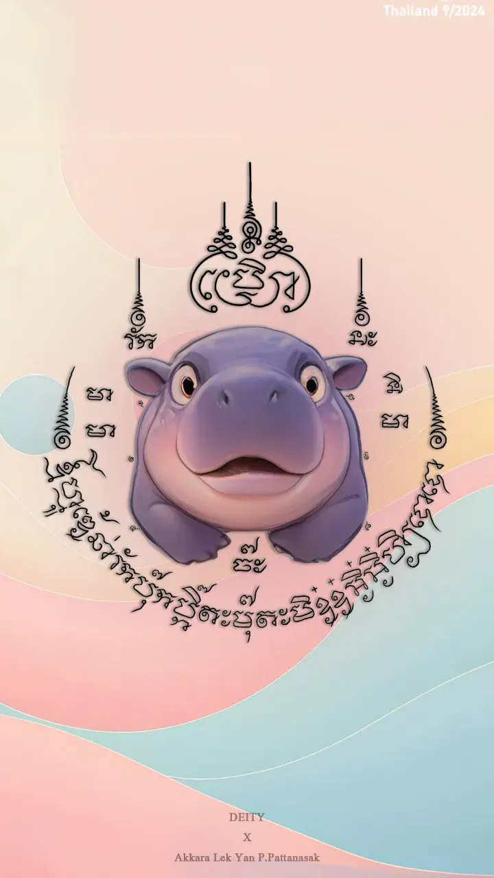 Thai Yantra: Yant Moo Deng 🇹🇭