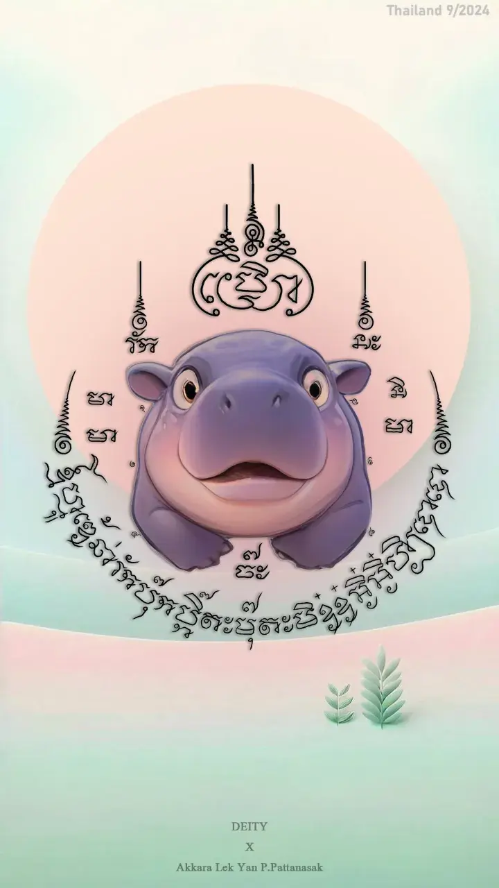 Thai Yantra: Yant Moo Deng 🇹🇭