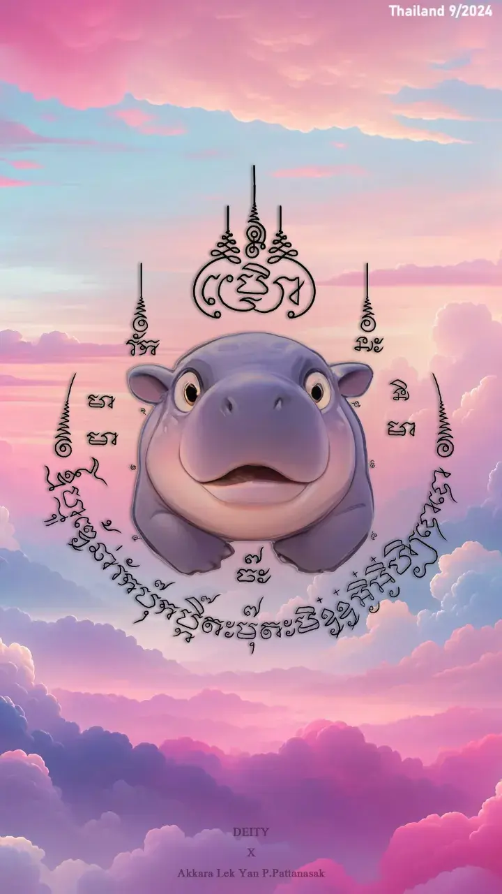 Thai Yantra: Yant Moo Deng 🇹🇭