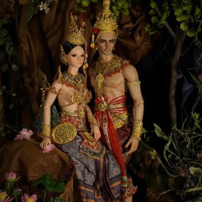 Thai Dolls: Unarut and Kinnaree 🇹🇭