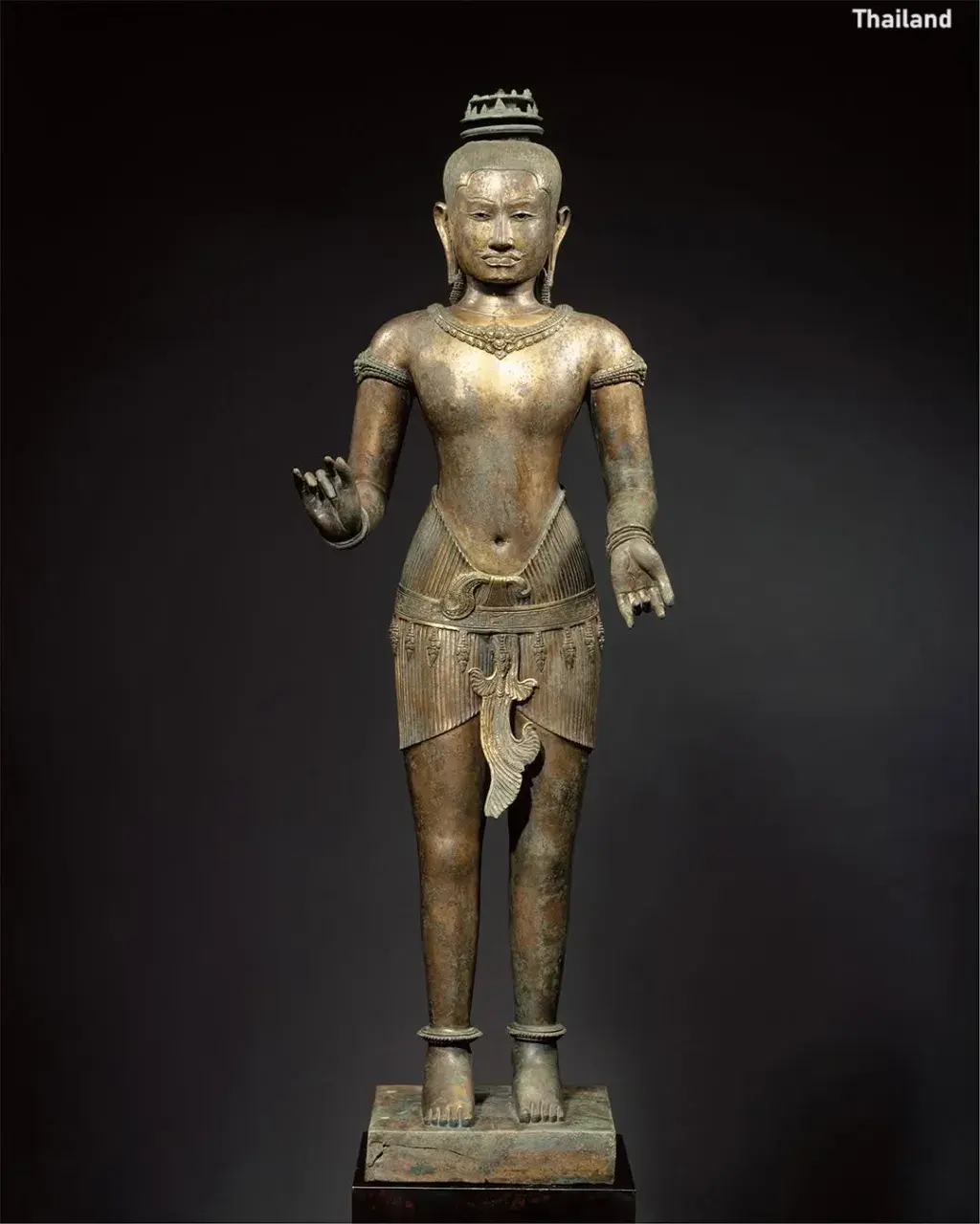 "The Golden Boy" Thai Ancient Sculpture 🇹🇭