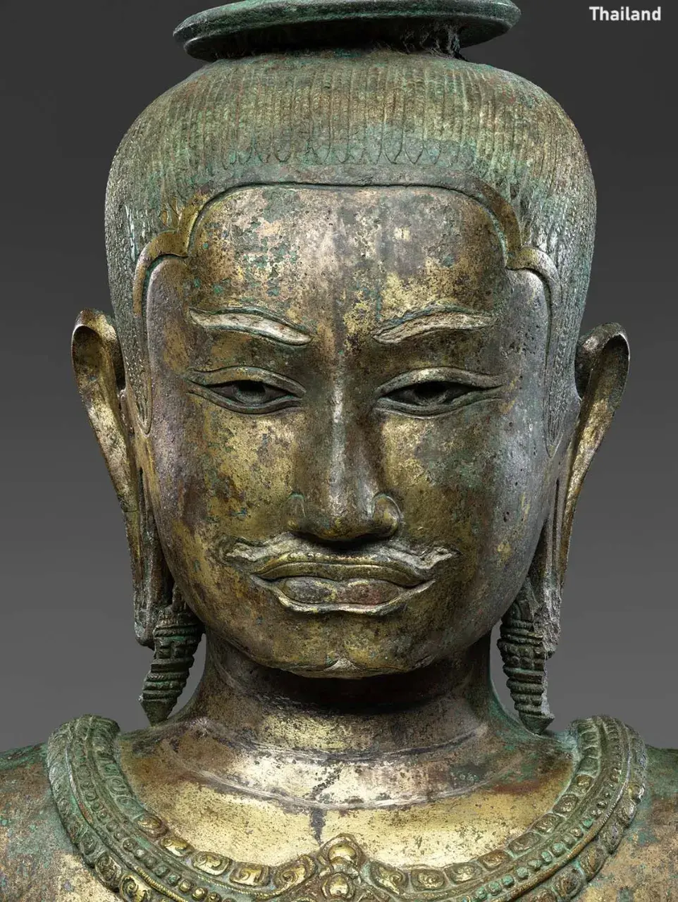 "The Golden Boy" Thai Ancient Sculpture 🇹🇭
