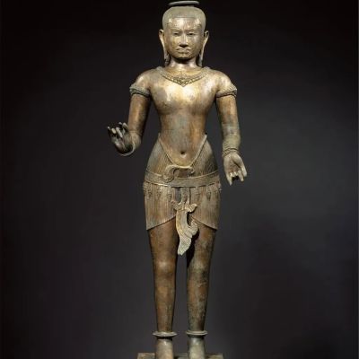  The Golden Boy  Thai Ancient Sculpture 🇹🇭