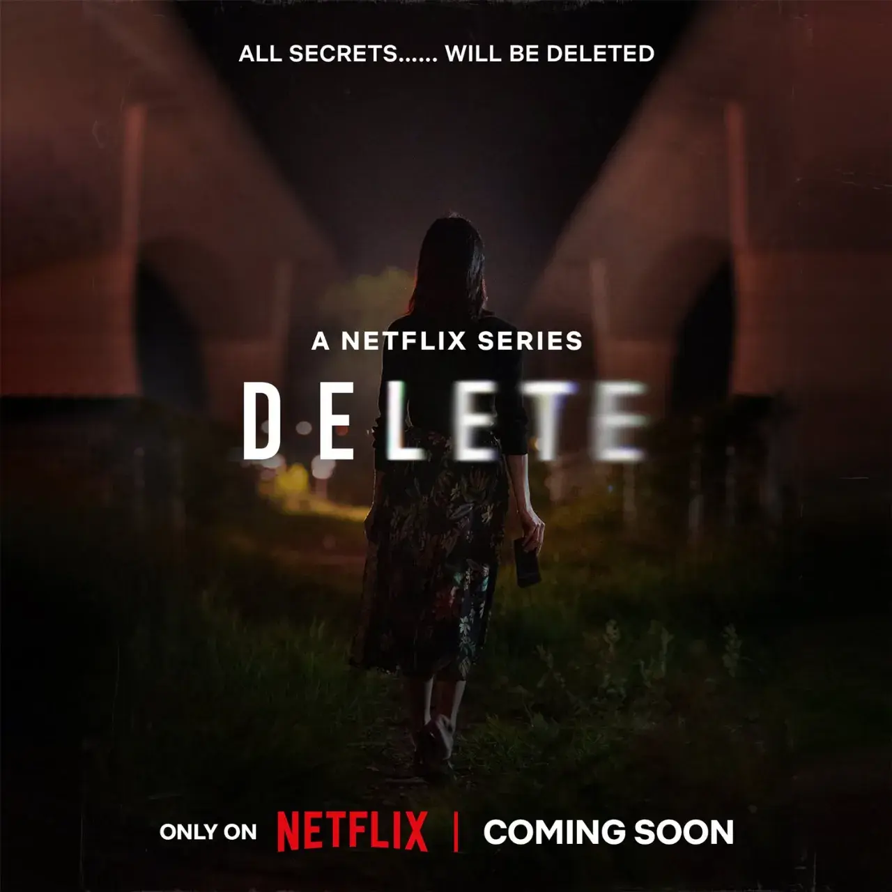 Thai Netflix Series Posters: DELETE (ดีลีท) 🇹🇭