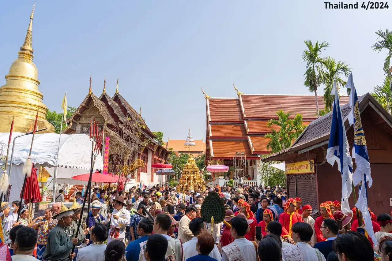 Phra Phuttha Sihing Procession 2024 🇹🇭