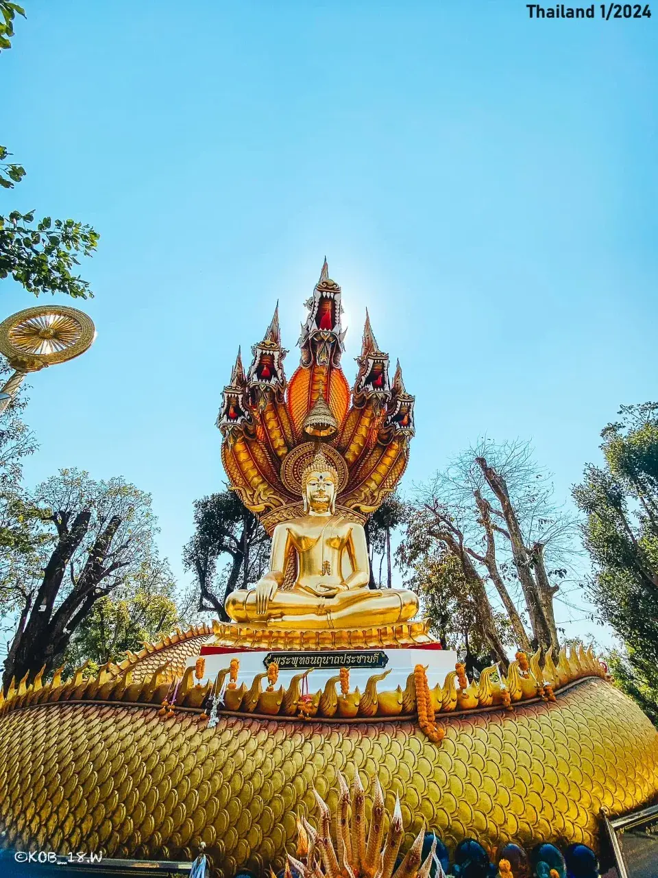 Naga Statues at Nanthana Park 🇹🇭