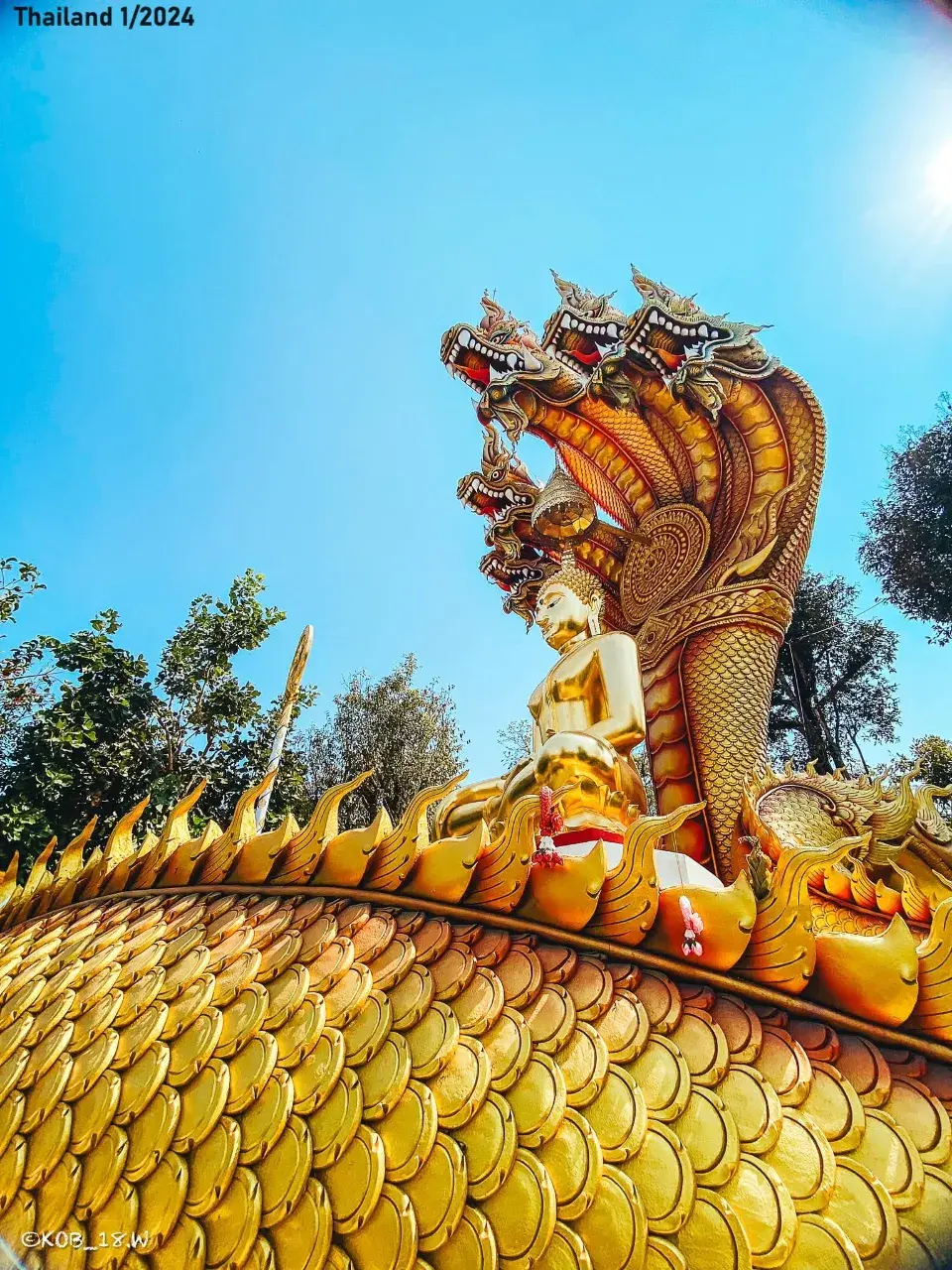 Naga Statues at Nanthana Park 🇹🇭