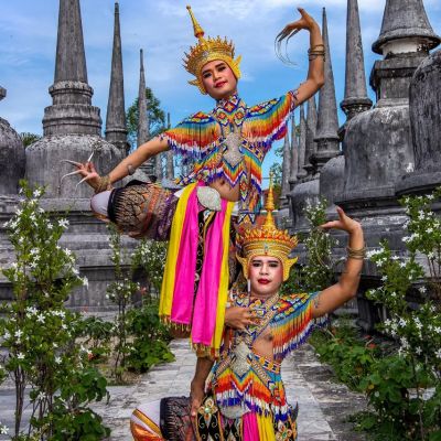 Nora Dance at Wat Phra Mahathat 🇹🇭