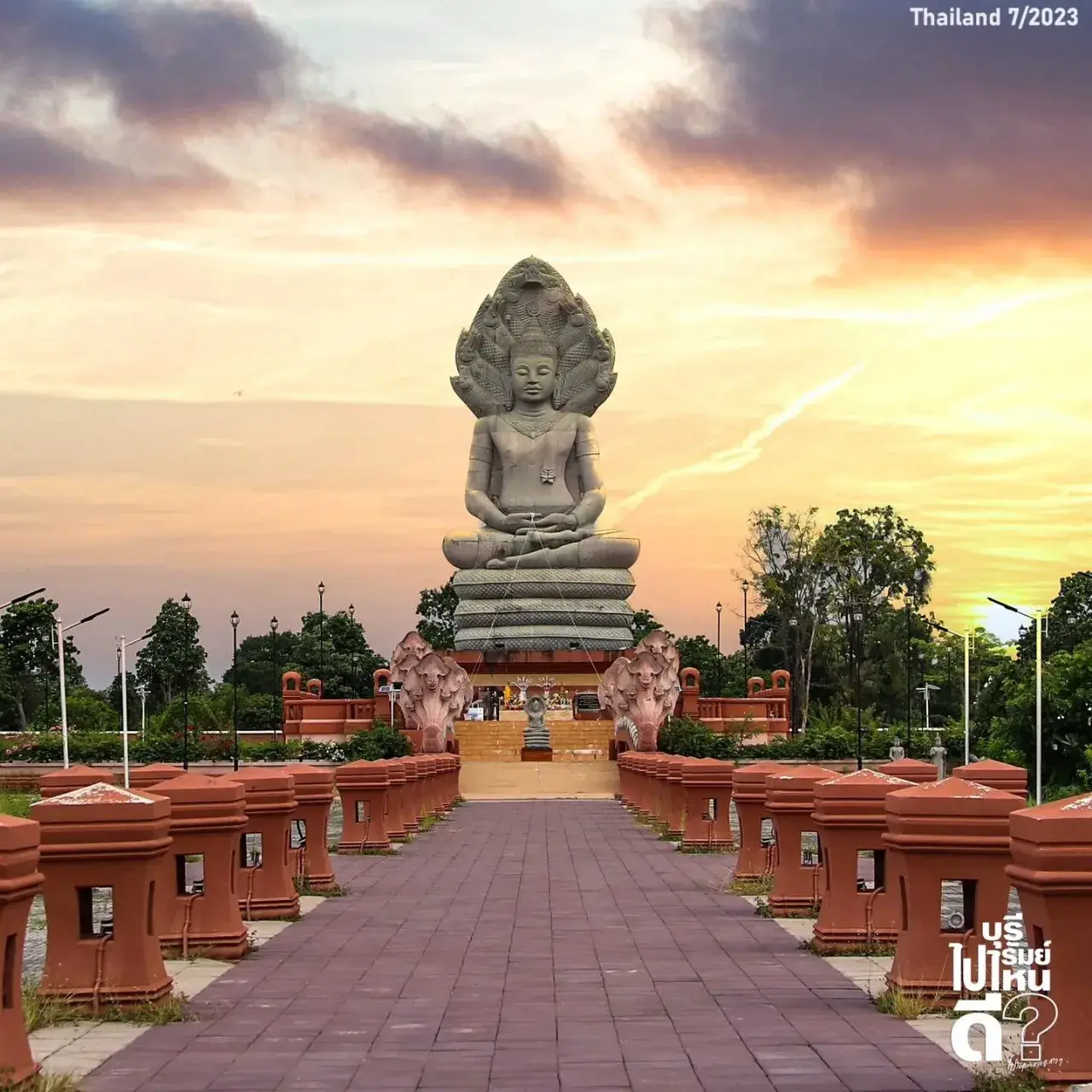 Big Buddha at Prakhonchai, Buriram 🇹🇭