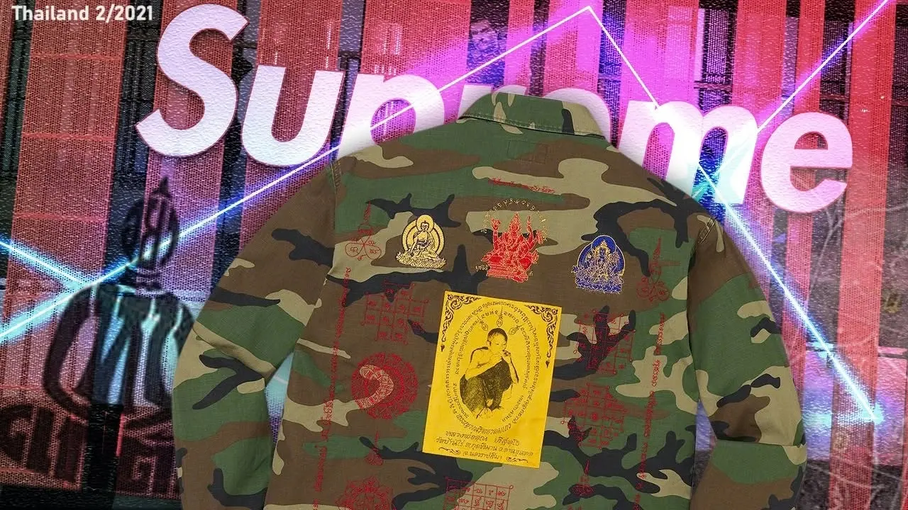 Thai Yantra on SUPREME Shirts 🇹🇭a