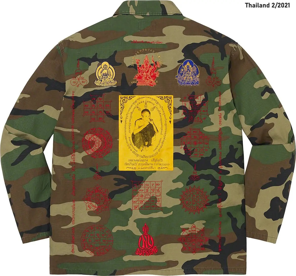 Thai Yantra on SUPREME Shirts 🇹🇭a