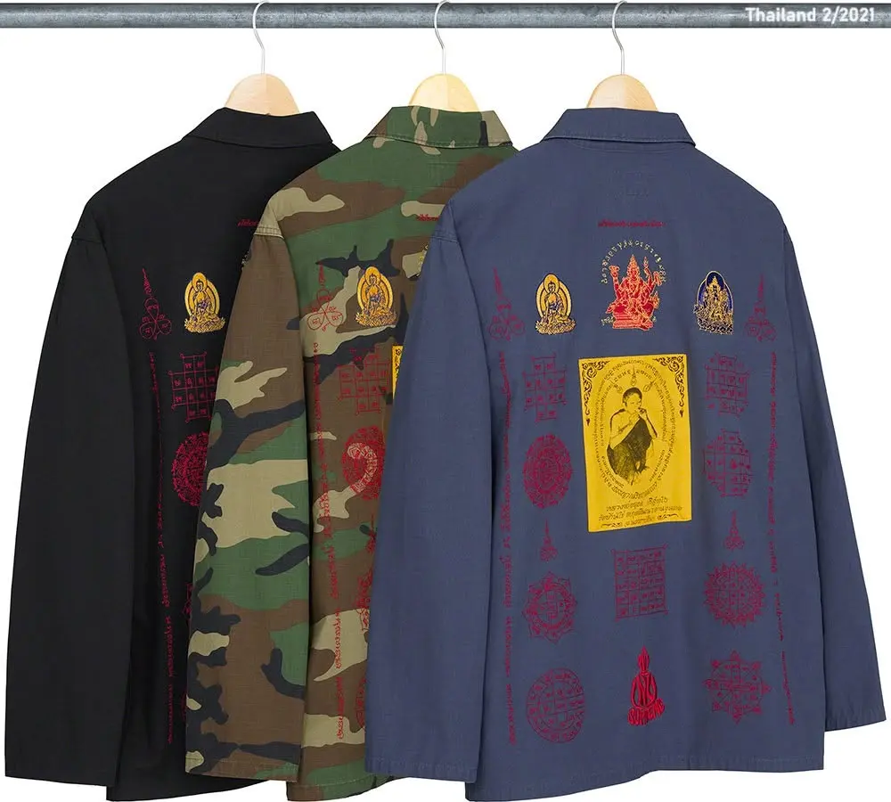 Thai Yantra on SUPREME Shirts 🇹🇭a